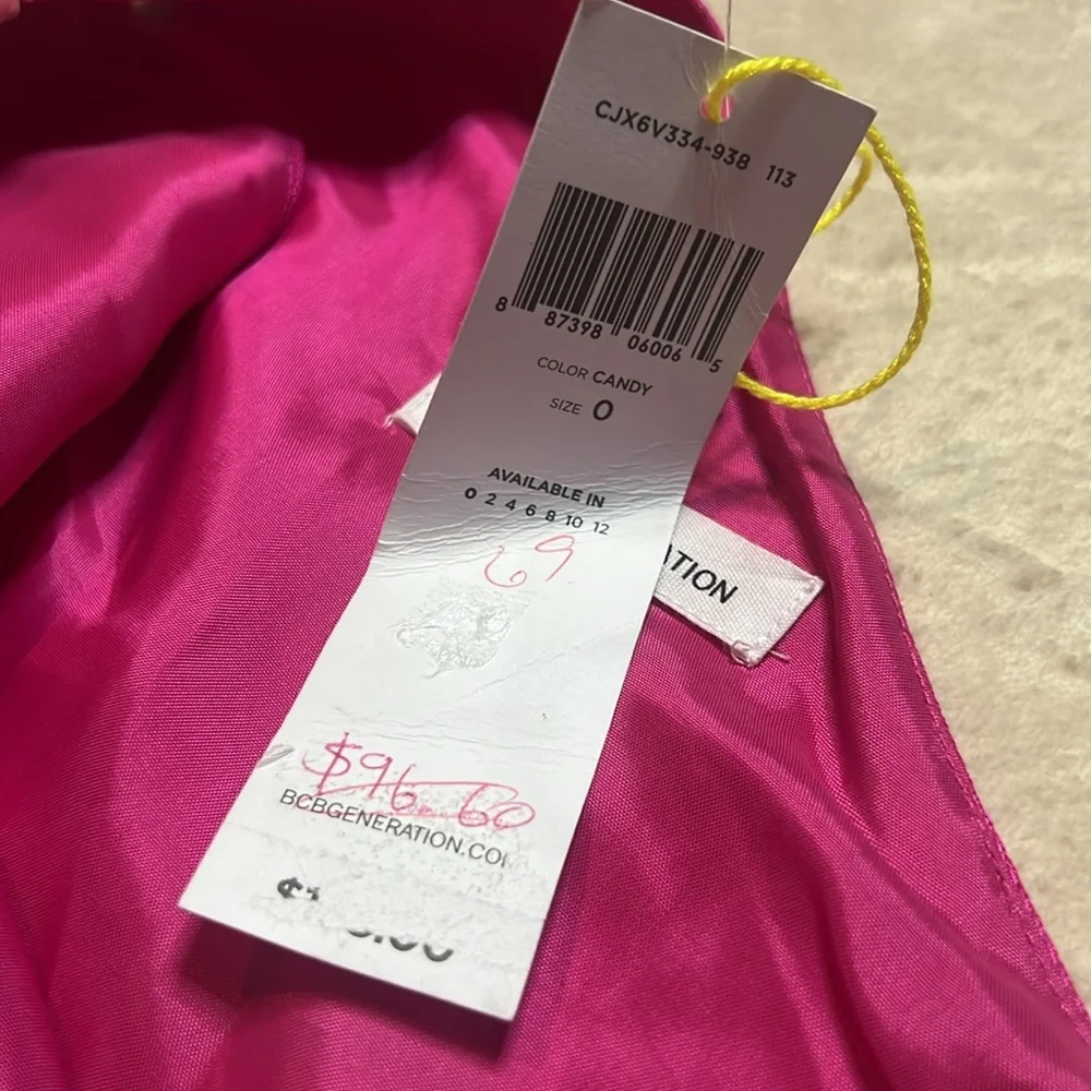 BCBGeneration one‎ shoulder cocktail dress